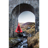 Cacoon Single Hanging Hammock | Chili Red SR005