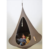 Cacoon Single Hanging Hammock | Deep Taupe ST007