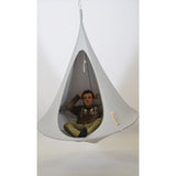 Cacoon Single Hanging Hammock | Light Grey SY006