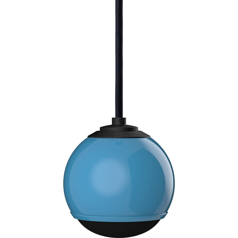 Gallo Acoustics Micro Single Droplet Speaker | Sky Blue/Black Cable
