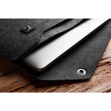 Mujjo Sleeve for the 12" Macbook | Black MUJJO-SL-078-BK