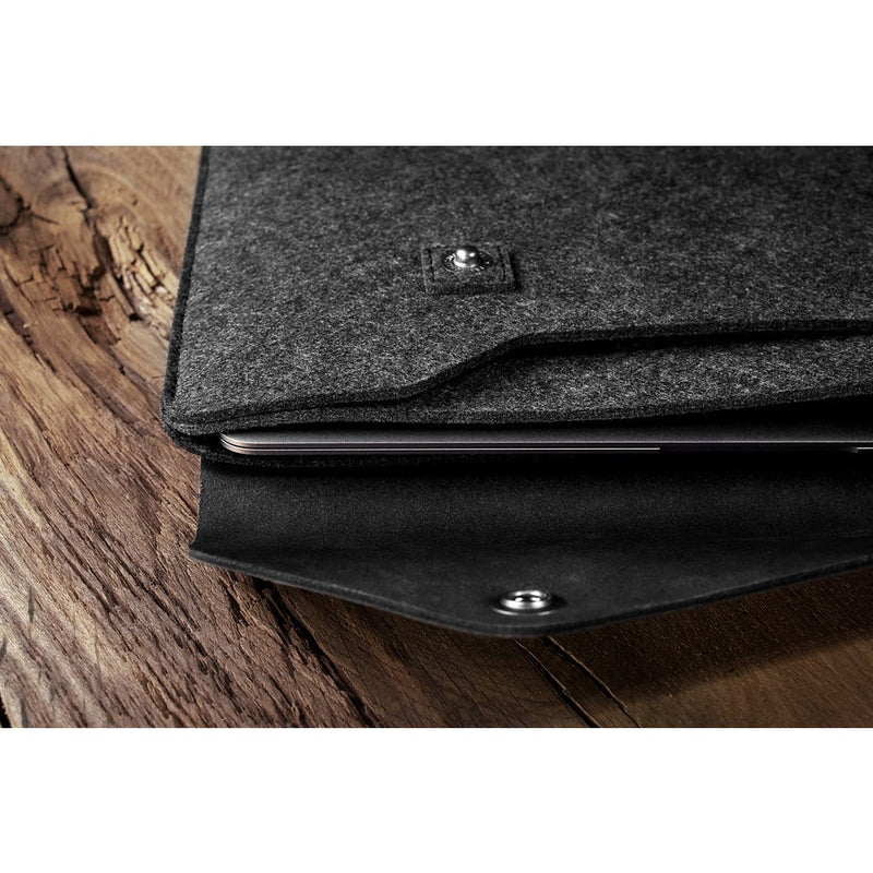 Mujjo Sleeve for the 12" Macbook | Black MUJJO-SL-078-BK