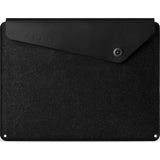 Mujjo 13" Macbook Pro Folio Sleeve | Black-MUJJO-SL-100-BK