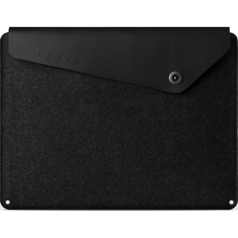 Mujjo 13" Macbook Pro Folio Sleeve | Black-MUJJO-SL-100-BK