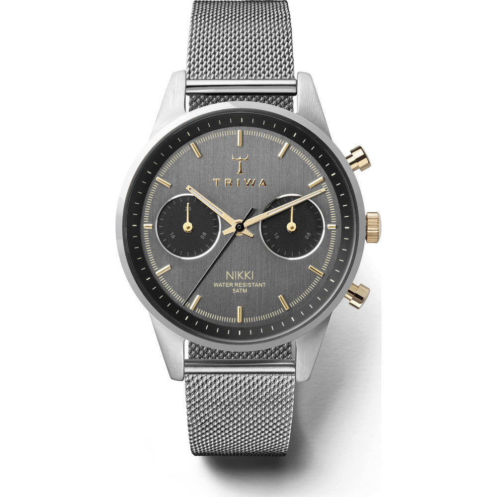 Triwa Smoky Nikki Watch Steel Mesh Super Slim – Sportique