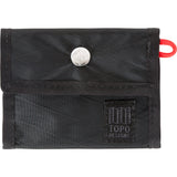 Topo Designs Snap Wallet | X-Pac Black