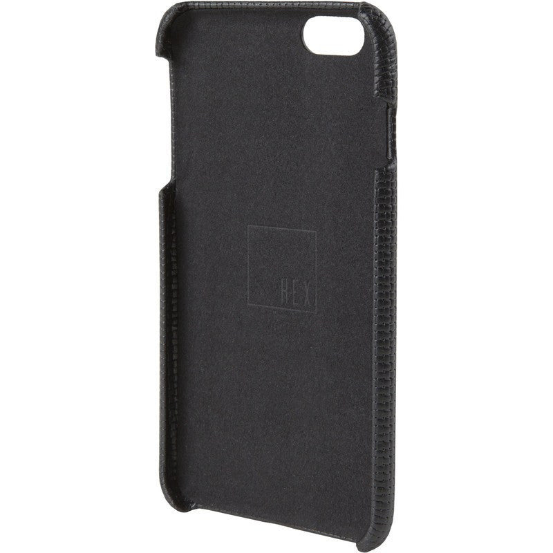 Hex Solo Wallet for iPhone 6 Plus | Black Woven Leather