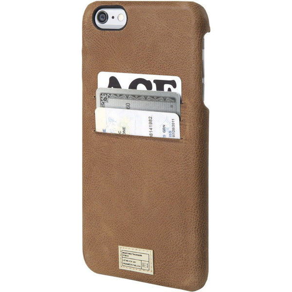 Hex Solo Wallet for iPhone 6 Plus | Brown Leather