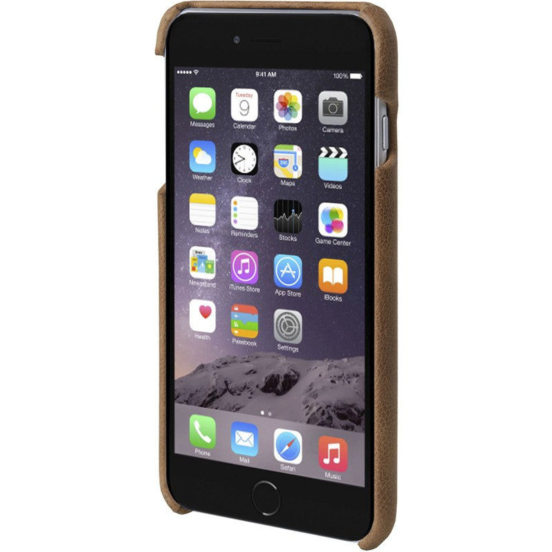 Hex Solo Wallet for iPhone 6 Plus | Brown Leather