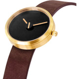 Projects Watches Denis Guidone Sometimes Brass and Sassy Watch | Brown