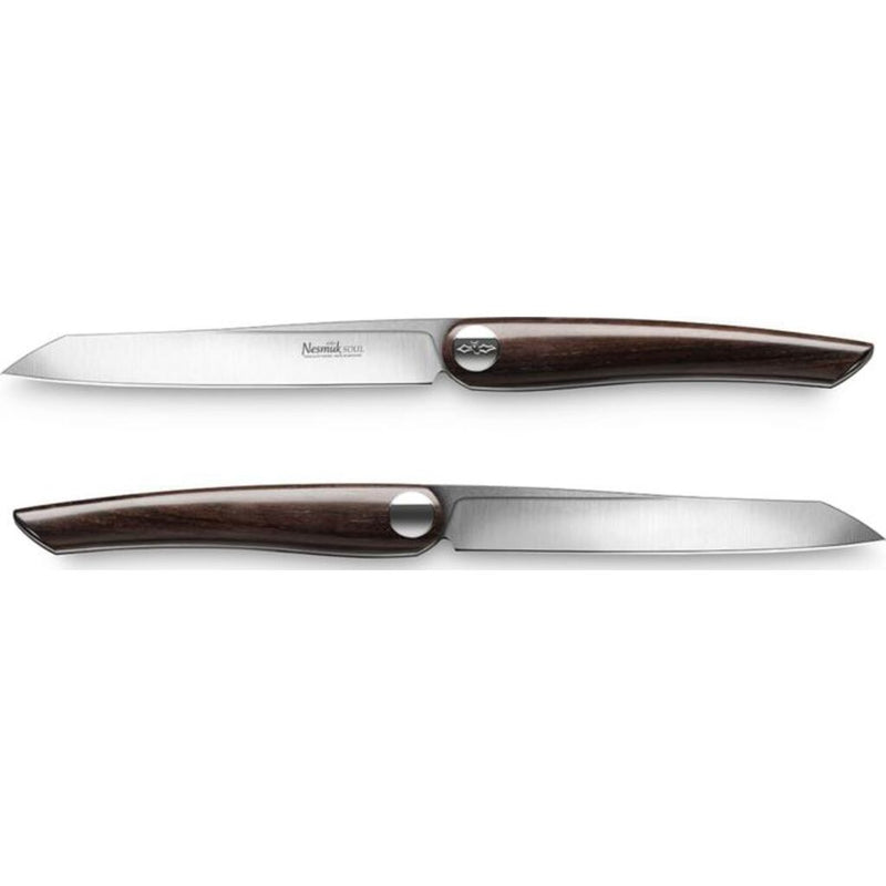 Nesmuk Soul Steak Knife Set of Two Grenadillaa