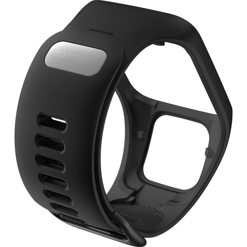 TomTom Spark 3 Cardio + Music GPS Fitness Watch & Headphone Bundle | Black