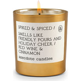 Anecdote Candles Holiday Collection Tumbler Candle