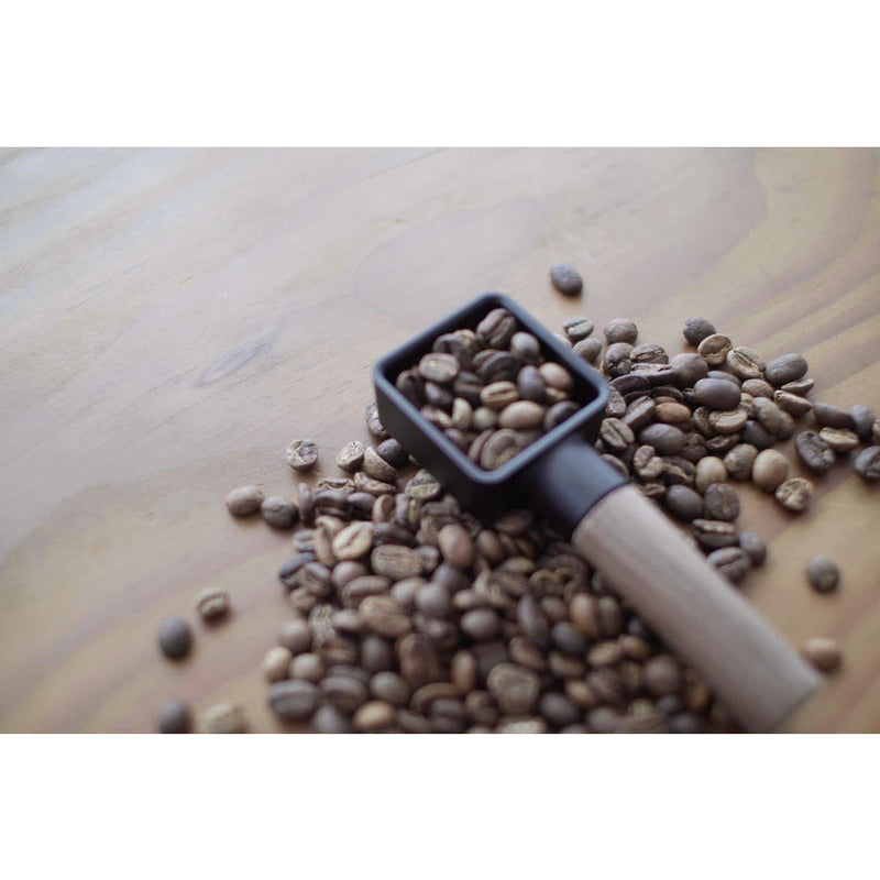 HMM Sqoop Coffee Bean Scoop | Cast Iron & Teak CC-003