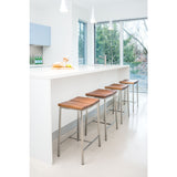 Gus* Modern Stanley Stool | Walnut ECOTSTAN-wn