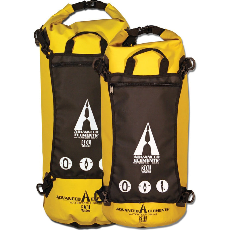 Advanced Elements 40L StashPak Rolltop Dry Bag | Yellow/Black AE3508