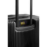 Crash Baggage Stripe Trolley Suitcase | Black --Large Cb153-01