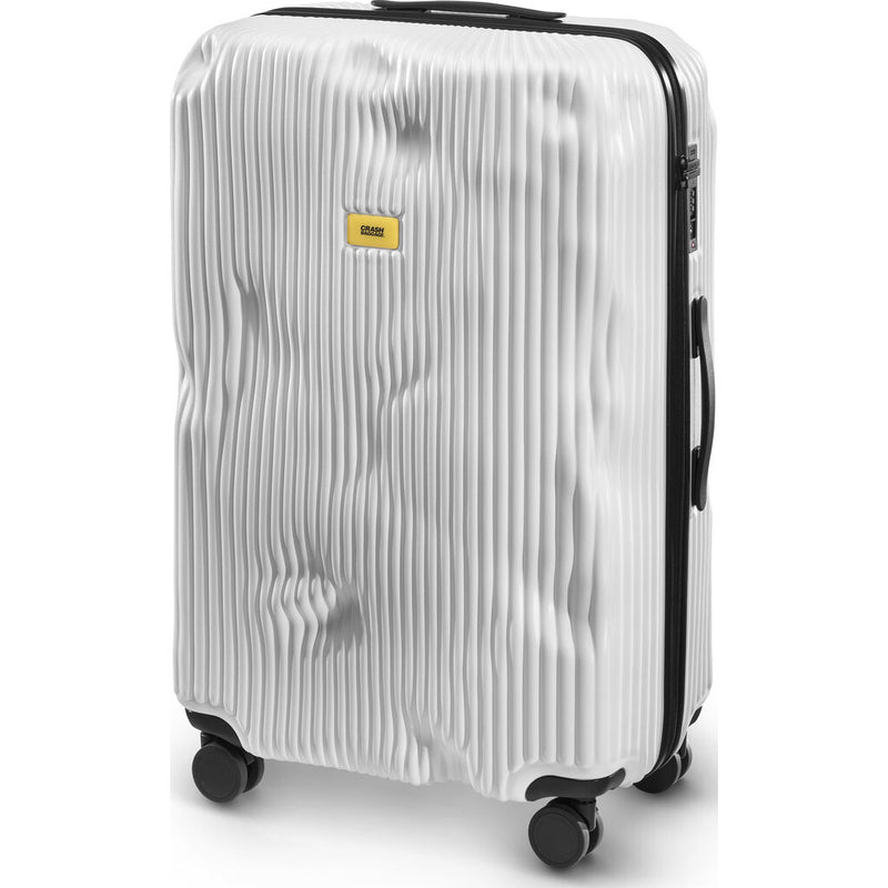 Crash Baggage Stripe Trolley Suitcase | White --Large Cb153-17