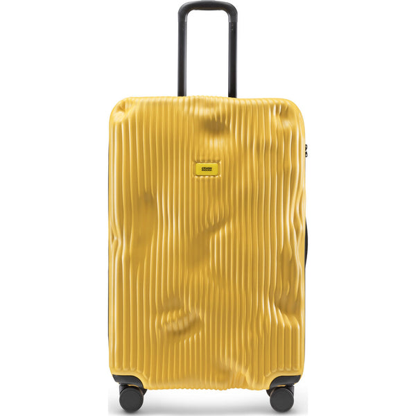 Crash Baggage Stripe Trolley Suitcase | Yellow --Large Cb153-04