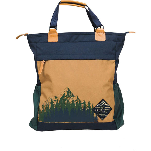 United by Blue Evergreen Shadow Summit Convertible Tote Pack | Gold