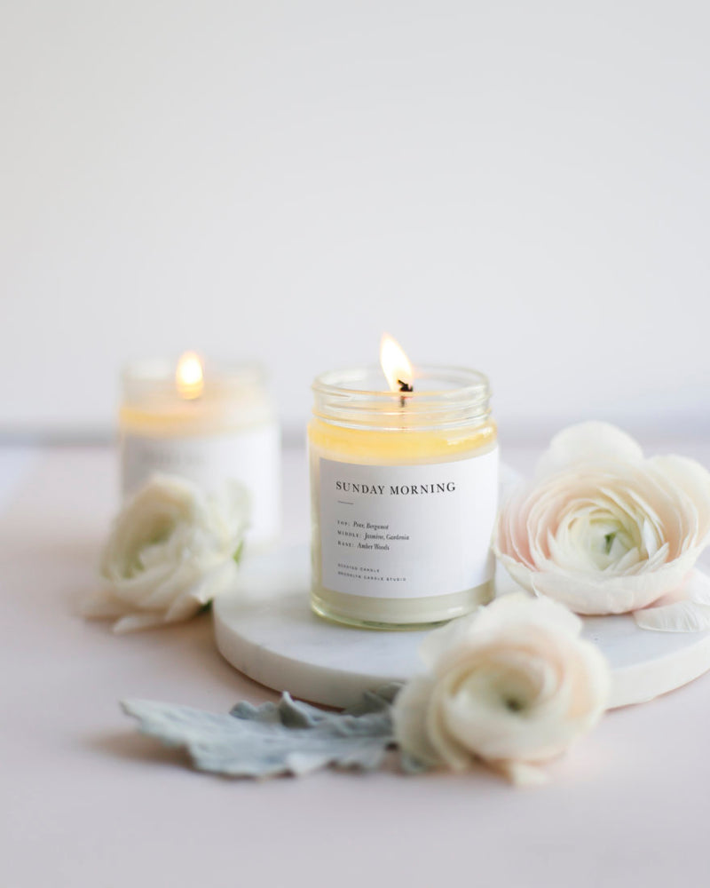 Brooklyn Candle Studio Minimalist Candle | Sunday Morning