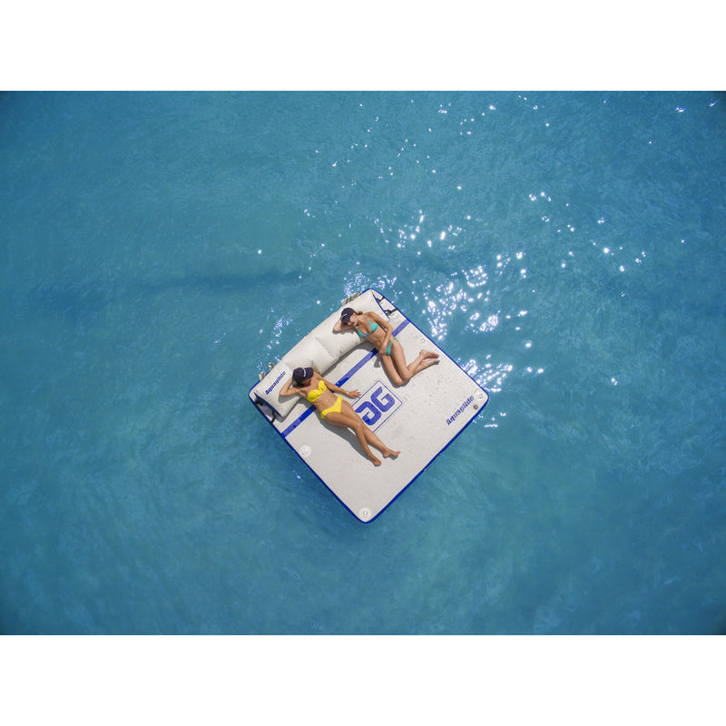 Aquaglide Sundeck Interconnecting Raft | Blue/Gray 58-5215140