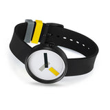 Projects Watches Suprematism Watch | Yellow/Black Silicone 7296 BS