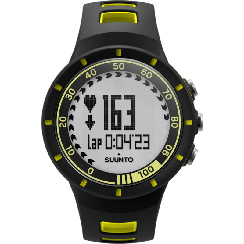 Suunto Quest GPS Pack HRM Training Watch | Yellow SS018716000