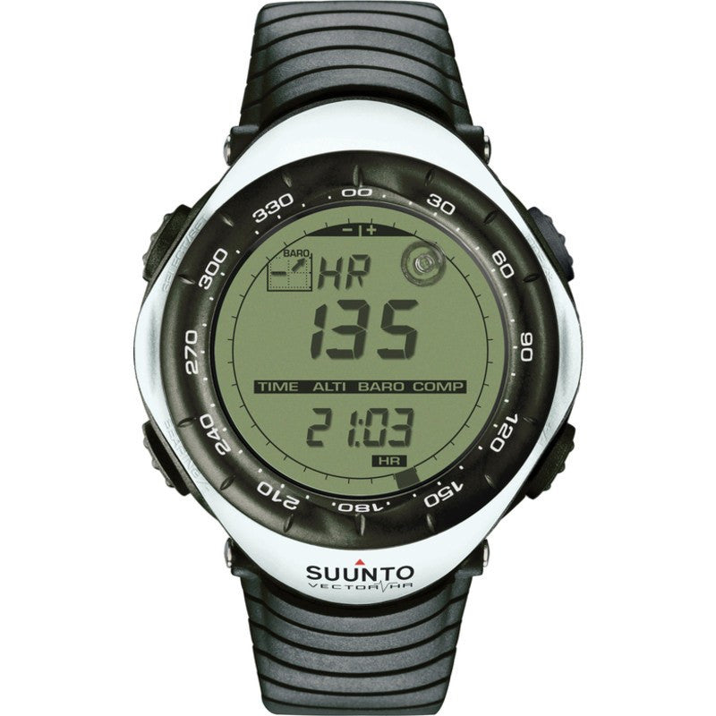 Suunto Vector HR Wristop Computer Watch | White SS015300000
