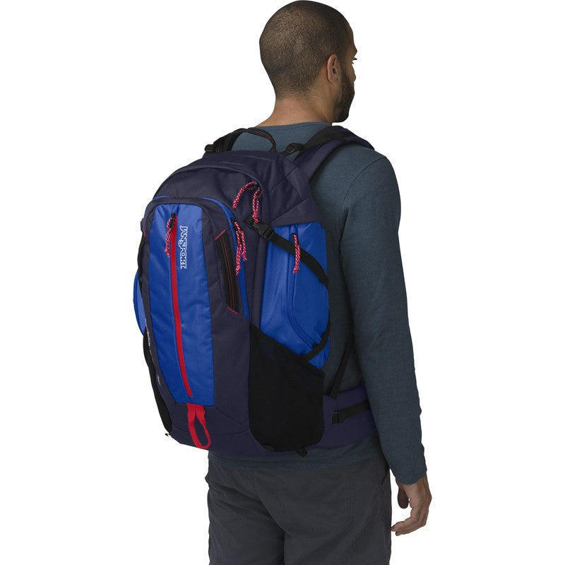 Jansport Equinox 40 Backpack Navy Moonshine/Blue Streak Sportique Jansport Equinox 40 Backpack Navy Moonshine/Blue Streak Sportique