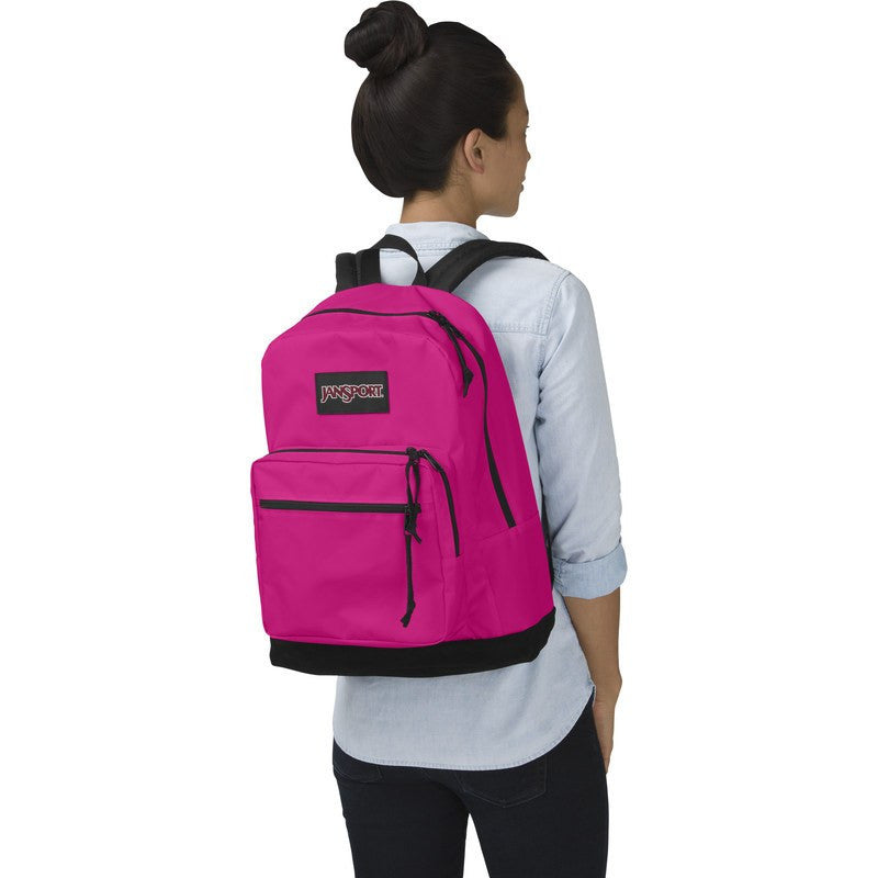 pink jansport right pack Jansport Right Pack Digital Edition Backpack Cyber Pink – Sportique