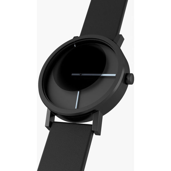 Projects Watches Tangency Watch | Black/Leather