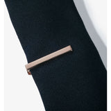 Hook & Albert Beveled Edge Tie Bar | Rose Gold TBBES-RGLD-OS