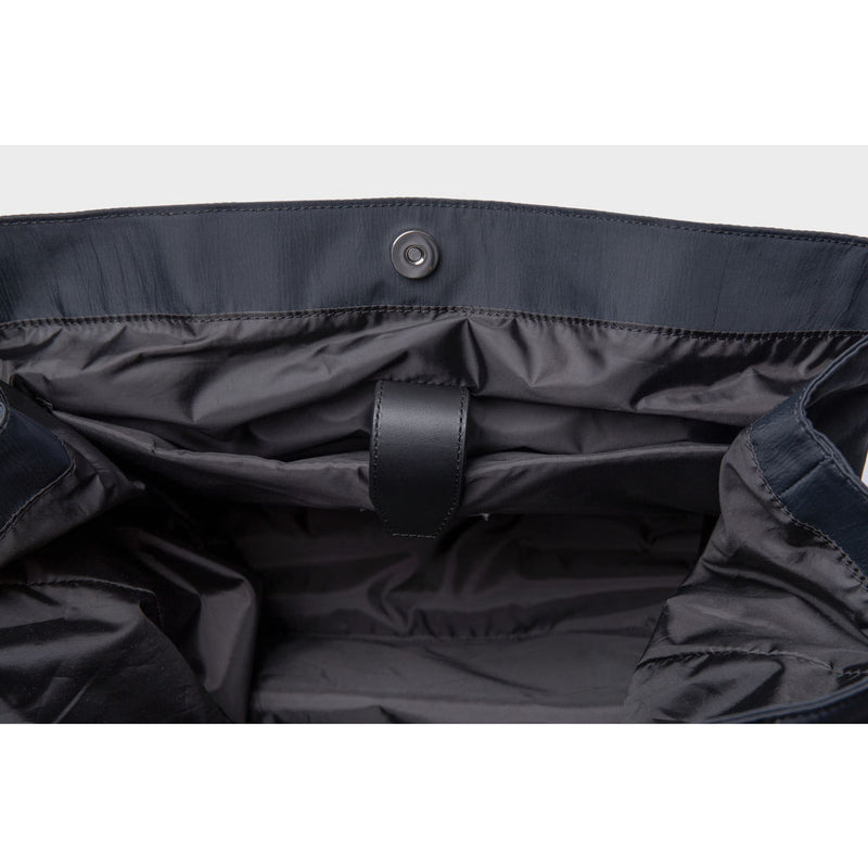 Sandqvist Thea Tote Bag | Nyon/Leather -Black SQA1070