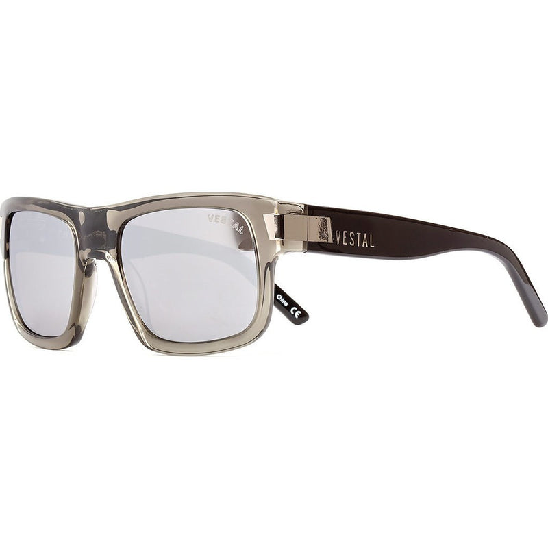 Vestal Theremin Sunglasses | Grey/Black/Silver Mirror VVTH008