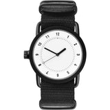 TID No. 1 36 White Watch | Nylon Band