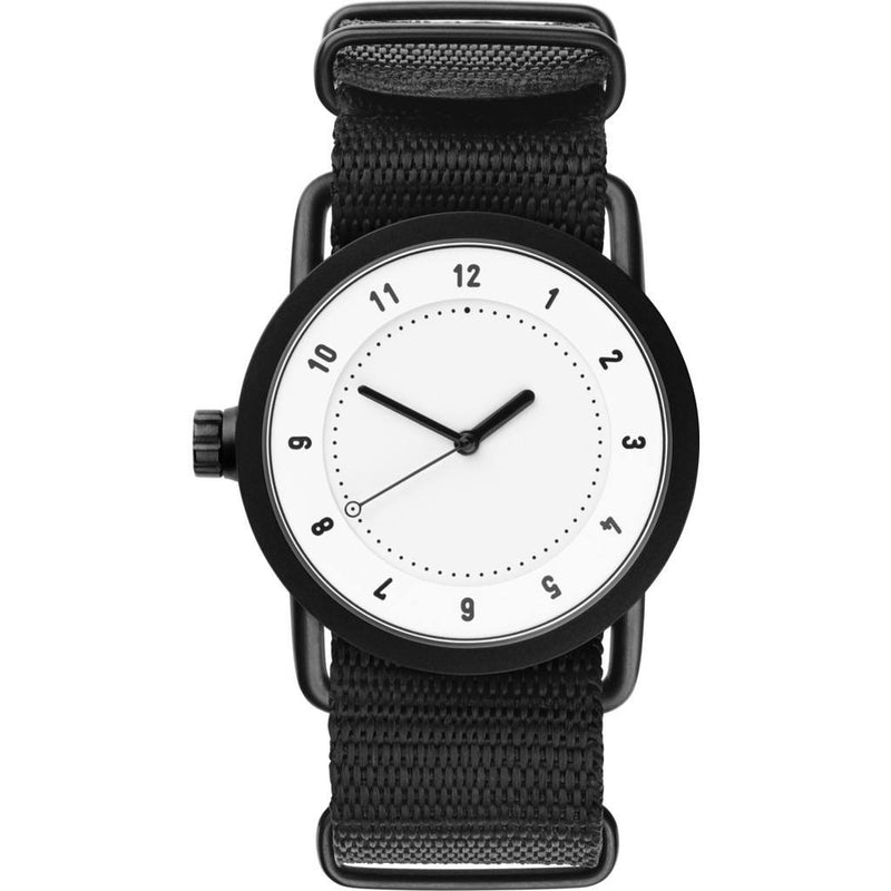 TID No. 1 36 White Watch | Nylon Band