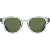 AO Eyewear Times Sunglasses | 47-21-145 Gray Crystal/ Green Nylon
