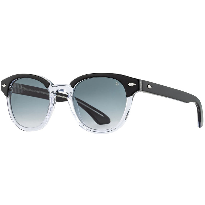 AO Eyewear Times Sunglasses | 47-21-145 Black Crystal / Gray Gradient Nylon
