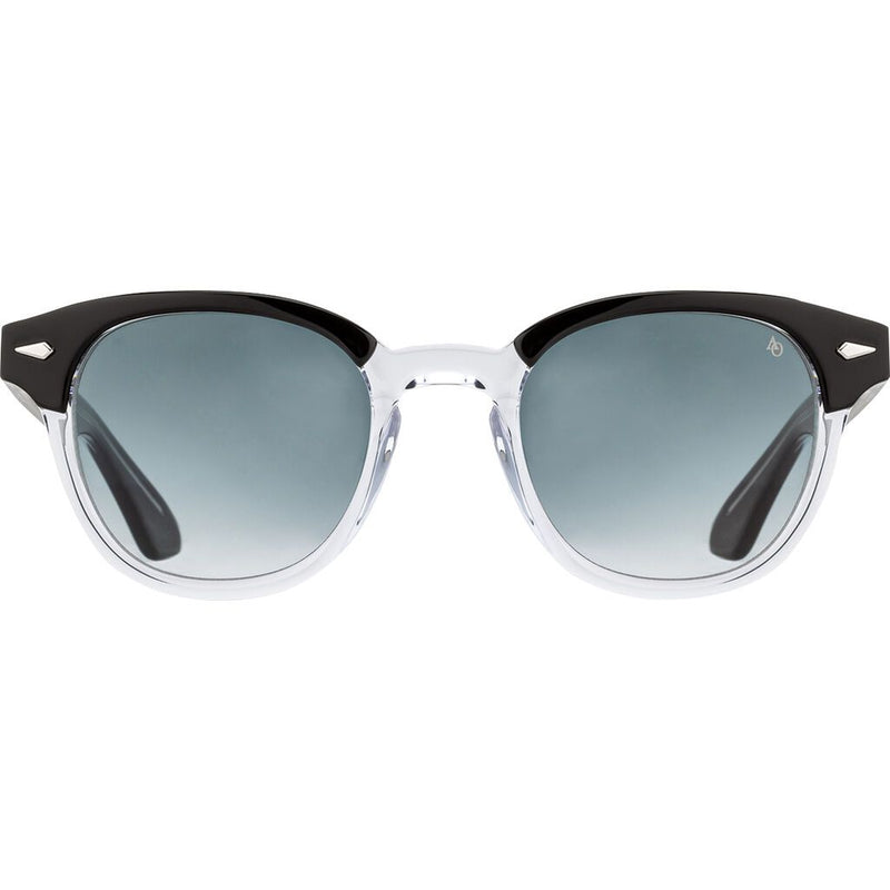 AO Eyewear Times Sunglasses | 47-21-145 Black Crystal / Gray Gradient Nylon