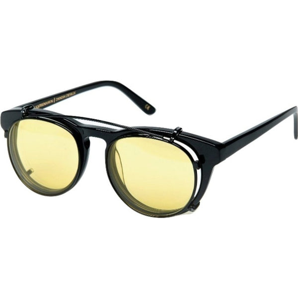 Han Kjobenhavn Timeless Clip-On Sunglasses | Black Yellow Lenses Frame-TL-CO-28-SUN