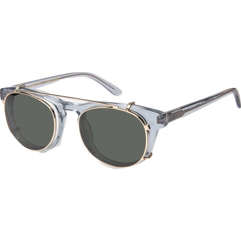 Han Kjobenhavn Timeless Clip-On Sunglasses | Grey Transparent Frame-TL-CO-9-SUN