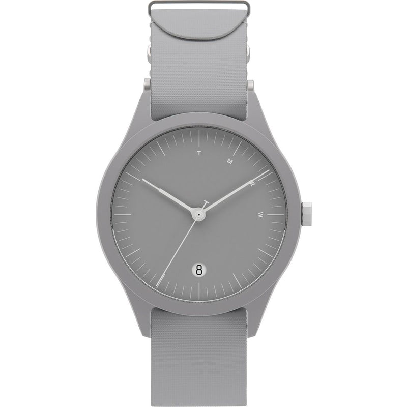 TMRW Minimalist Watch | Nylon Strap Grey TM-1