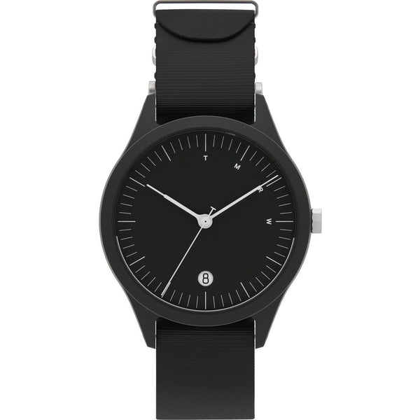 TMRW Minimalist Watch | Nylon Strap Black TM-1
