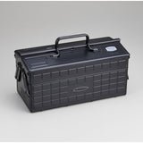 Toyo ST-350 Steel Toolbox w/ Cantilever Lid & Upper Storage Trays