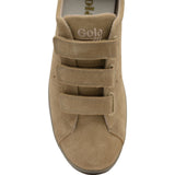 Gola Men's Tourist Suede Velcro Sneakers | Cappuccino