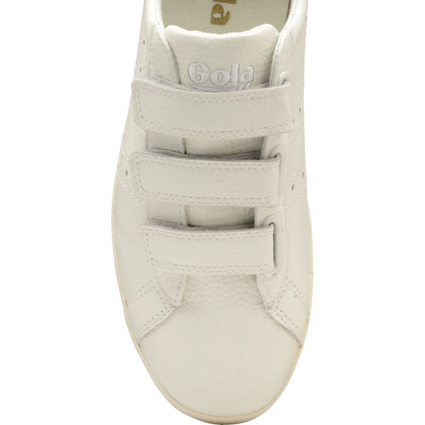 Gola Men's Tourist Leather Velcro Sneakers | Off White