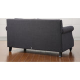 TOV Furniture Camden Linen Loveseat | Grey