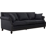 TOV Furniture Camden Linen Sofa | Grey- TOV-63802-3-Grey