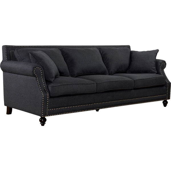 TOV Furniture Camden Linen Sofa | Grey- TOV-63802-3-Grey